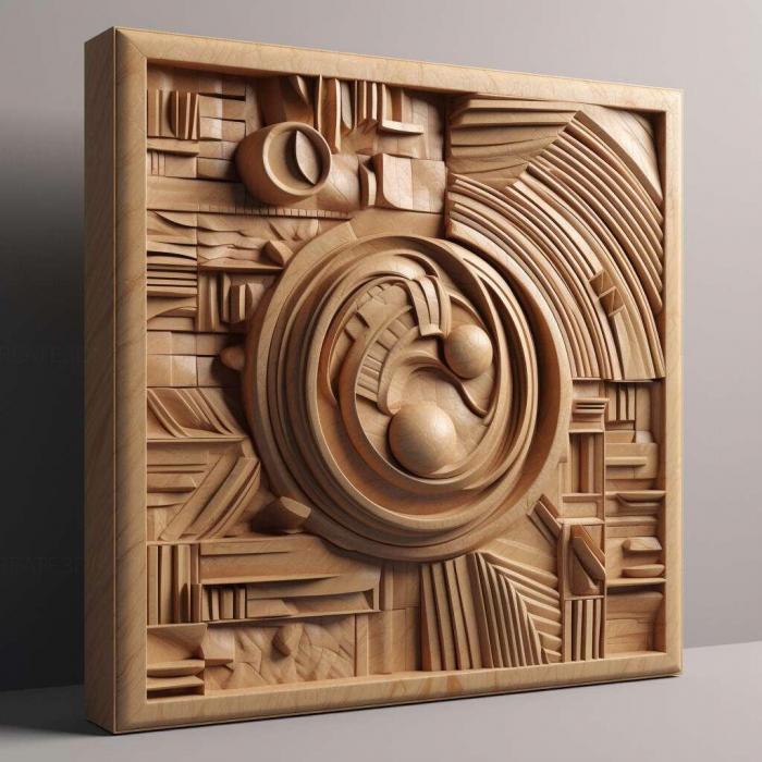 نموذج ثلاثي الأبعاد لآلة CNC 3D Art 